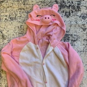 Pig onesie!